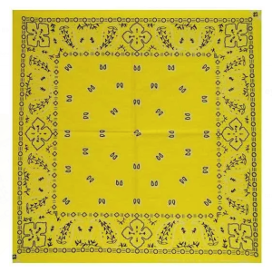 Bandamka chusta Yellow Tabassum