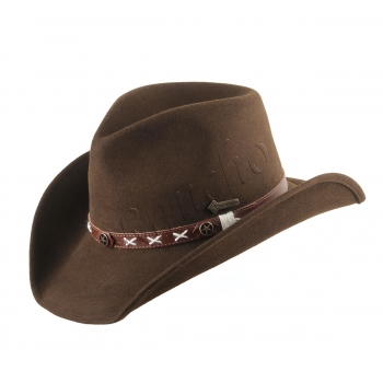 Smokey Brown kapelusz western Scippis Australia