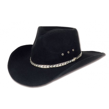 Kansas Black kapelusz western
