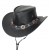 CONCHO BLACK  kapelusz skórzany 5H95 by SCIPPIS AUSTRALIA
