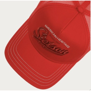 Czapka z daszkiem STETSON Since 1865 Red Trucker Cap