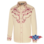 Koszula western / country CAMDEN StarsAndStripes