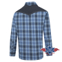 Koszula w kratę Hank Blue StarsAndStripes