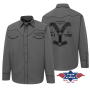 Koszula western YELLOWSTONE Ride for the Brand StarsAndStripes