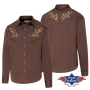 Koszula western / country HOGAN BROWN Stars&Stripes