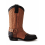 Sendra 2808 Brown-Black Kowbojki Motocyklowe