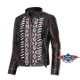 Kurtka skórzana western Acoma Stars&Stripes